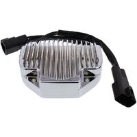 Chrome Voltage Regulator Rectifier for 2004-2005 Harley Davidson 1450 FXDL Dyna Low Rider 