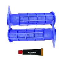 CPR Half Waffle Off Road Grips Pair - Blue