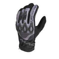 Macna Zairon Motorbike Gloves - Black / Grey