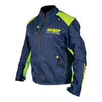 Shot Assault Enduro Jacket - Blue / Neon Yellow