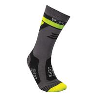 Shot Kids 2.0 Neon Yellow Race Socks