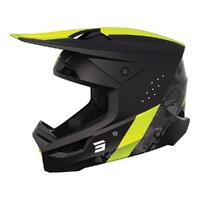 Shot Race MIPS Helmet - Camo Matte Black / Neon Yellow