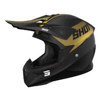 Shot Pulse Line Helmet - Gold / Matte Black