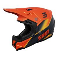 Shot Honor Core Helmet - Matte Black / Orange