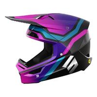 Shot Race Helmet - Purple / Chrome