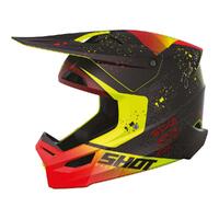 Shot Furious Kids Helmet - Matrix Red Gloss