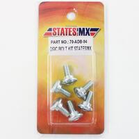 StatesMX Front Disc Bolts for 2001-2022 Kawasaki KX85 Big Wheel