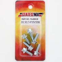 StatesMX Front Disc Bolts for 1998-2002 KTM 380 SX