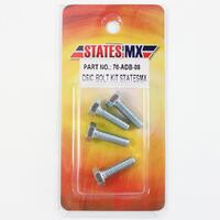 StatesMX Rear Disc Bolts for 2007-2017 Honda CRF150RB Big Wheel