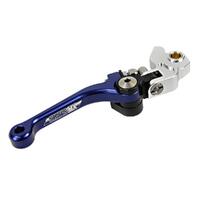 StatesMX Fold & Flex Brake Lever for 2006-2008 Kawasaki KX125 - Blue