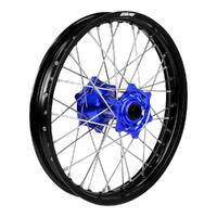 States MX Rear Wheel for 2014-2024 Husqvarna FE250 - 18x2.15 Black/Silver/Blue