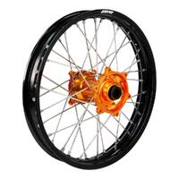 States MX Rear Wheel (Optional Size) for 2008 KTM 144 SX 18 X 2.15 - Black/Orange/Silver