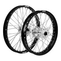 Wheel Set for Yamaha YZ250F/YZ450F - 21"Front/19" Rear - Black/Silver