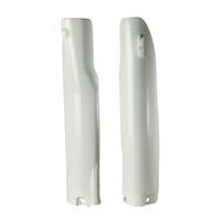 Polisport White Fork Guards (pair) for 2006-2022 Yamaha WR250F