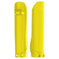 Polisport Yellow Fork Guards (pair) for 2016-2022 Husqvarna FC250