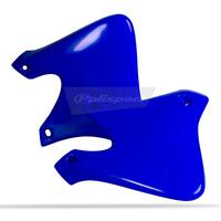 Polisport Blue Radiator Scoops for 2001-2002 Yamaha YZ250F