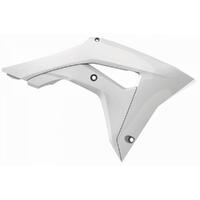 Polisport White Radiator Scoops for 2017-2020 Honda CRF450R