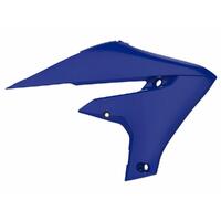 Polisport Blue Radiator Scoops for 2019-2022 Yamaha WR450F