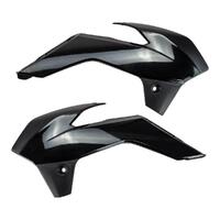 Polisport Black Radiator Scoops for 2013-2017 KTM 85 SX