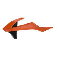 Polisport Orange Radiator Scoops for 2016-2018 KTM 125 SX