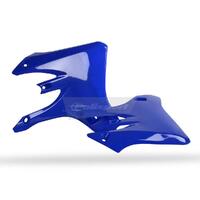 Polisport Blue Radiator Scoops for 2005-2006 Yamaha WR450F