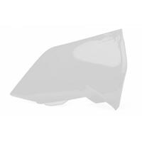 Polisport White Airbox Cover for 2016-2018 KTM 125 SX