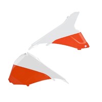 Polisport White Airbox Cover for 2013-2015 KTM 125 SX