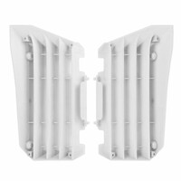 Polisport White Radiator Louvres for 2015-2019 Yamaha WR250F