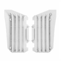 Polisport White Radiator Louvres for 2016-2018 Yamaha WR450F