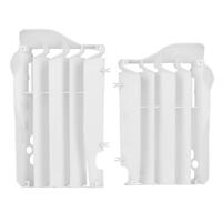 Polisport White Radiator Louvres for 2014-2015 Honda CRF250R