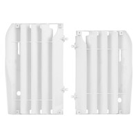 Polisport White Radiator Louvres for 2009-2012 Honda CRF450R