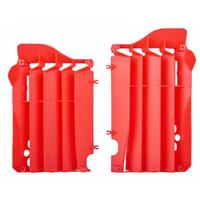 Polisport Red Radiator Louvres for 2015-2016 Honda CRF450R