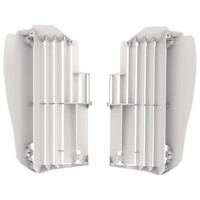 Polisport White Radiator Louvres for 2020-2022 Yamaha WR250F