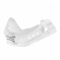 Polisport White Skid Plate Guard for 2006 KTM 250 EXC Racing 4T