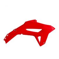 Polisport Red Radiator Scoops for 2022-2023 Honda CRF250R