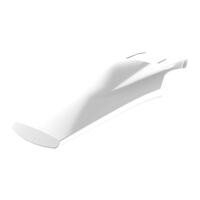 Polisport White Rear Fender for 2023 Husqvarna TE150