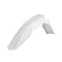 Polisport White Front Fender for 2022 GasGas EX250 F