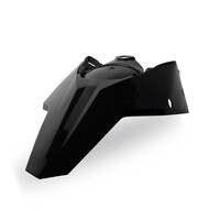 Polisport Black Rear Fender for 2007-2010 KTM 125 SX