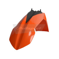 Polisport Orange Front Fender for 2008-2010 KTM 125 EXC