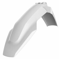 Polisport White Front Fender for 2016-2022 Husqvarna FC250