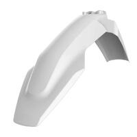 Polisport White Front Fender for 2016-2022 Husqvarna FC250