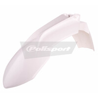 Polisport White Front Fender for 2014-2015 KTM 250 EXCF