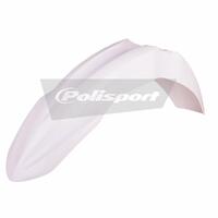 Polisport White Front Fender for 2013-2015 Kawasaki KX450F