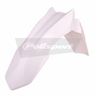 Polisport White Front Fender for 2014-2017 Honda CRF250R