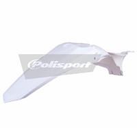 Polisport White Rear Fender for 2014-2018 Yamaha YZ250F