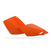 Polisport Orange Side Covers for 2003 KTM 525 EXC