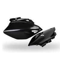 Polisport Black Side Covers for 2006-2009 Yamaha YZ250F