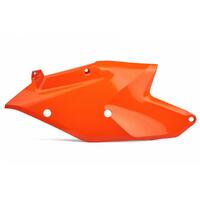 Polisport Orange Side Covers for 2016-2018 KTM 125 SX