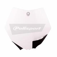 Polisport White Front Number Plate for 2004-2008 Husqvarna CR250