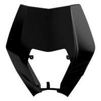 Polisport Black Headlight Surround for 2008-2010 KTM 125 EXC